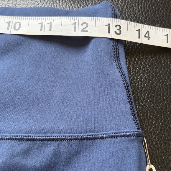 Vuori All The Feels Legging Blue Coast High Rise Performance Stretch Bliss L NEW - Picture 10 of 11